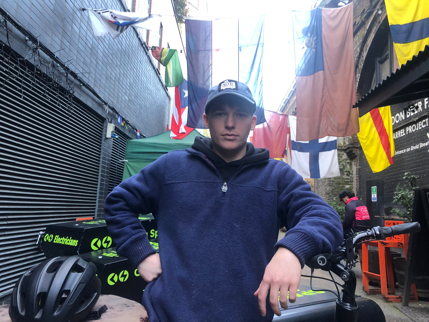 Alfie Cap in Navy Blue!