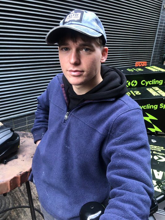 Alfie Cap in Navy Blue!