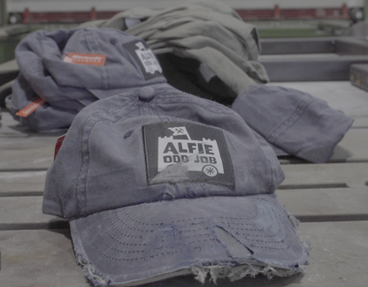 Customised Alfie Cap in Navy Blue!